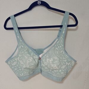 Cacique Light Green Full Coverage Bra